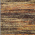 2' X 8' Gold And Slate Abstract Runner Rug